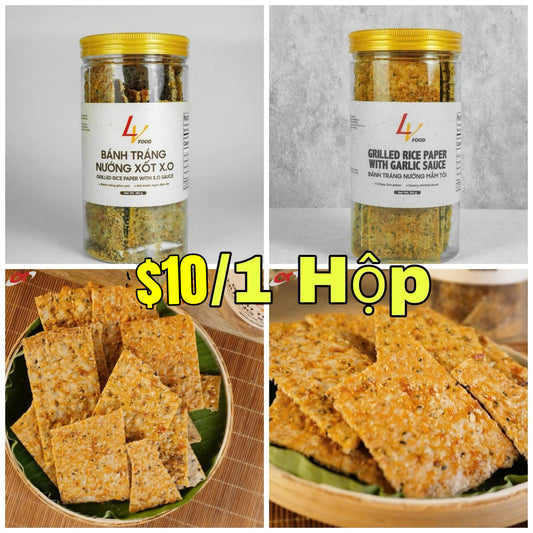 Bánh tráng nướng sốt x.o