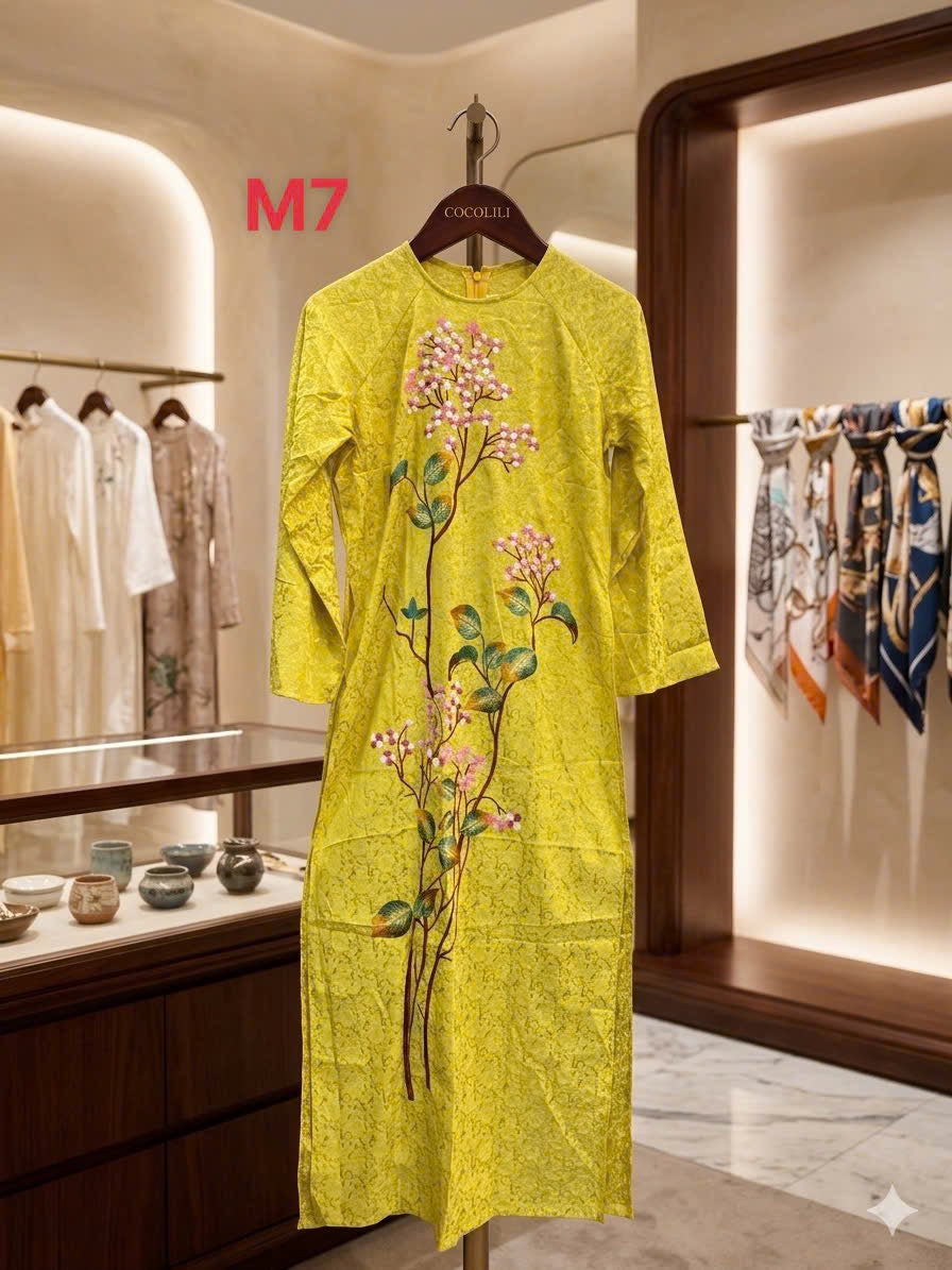 M7 Áo dài size M hàng sale lẻ size