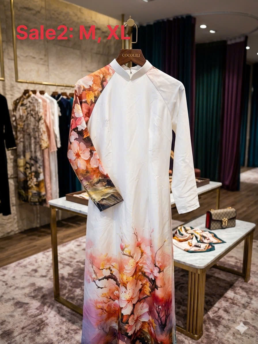 Sale2 Áo dài hàng sale lẻ size