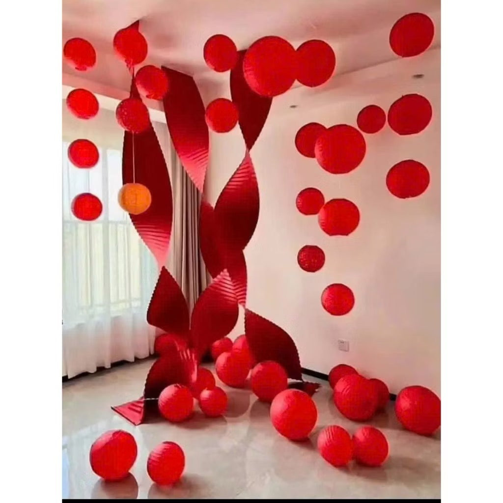 Dải Giấy Decor 30cm * 3m , cầu vải trang trí