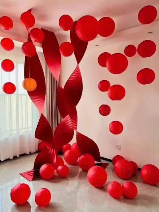 Dải Giấy Decor 30cm * 3m , cầu vải trang trí