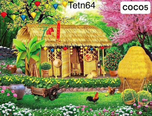 Super High Quality Back Drop. Code (Tetn64) COCO5