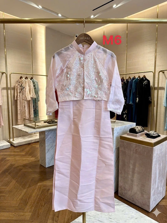 M6 Áo dài size M hàng sale lẻ size