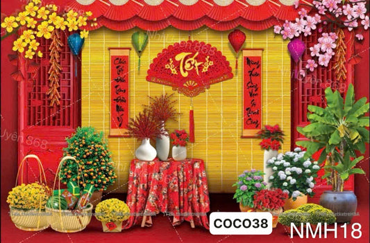 Super High Quality Back Drop. Code (NMH18) COCO38
