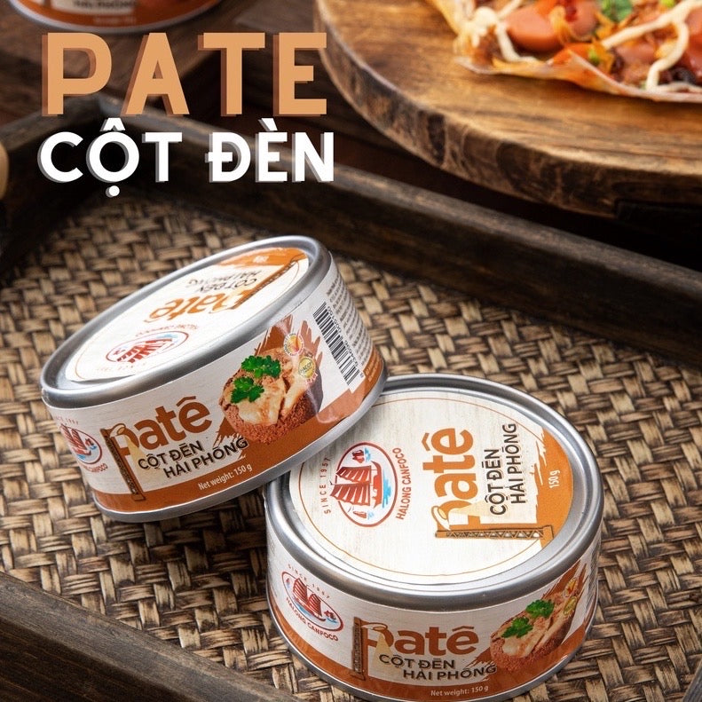 Pate Cột Đèn Hải Phòng 150g/hộp.  1 thùng 48 hộp