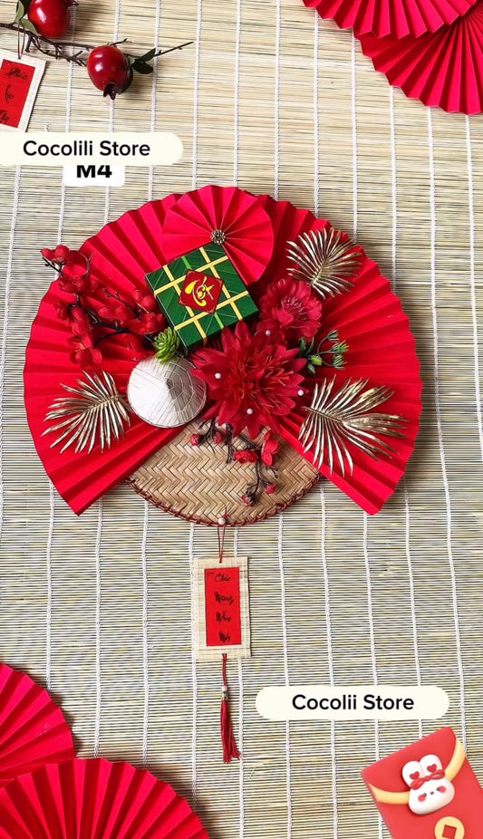 M4 2270 DIY Set TẾT MAY MẮN (khách tự dán theo video, shop ship nguyên bịch phụ kiện)