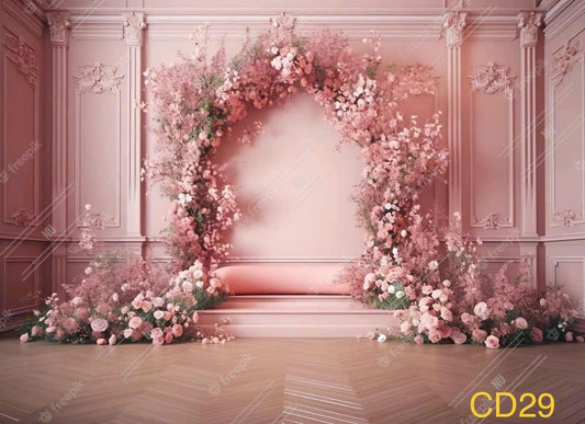 Pre-Order 2-3 weeks Super High Quality Back Drop. Code (CD29) for Wedding