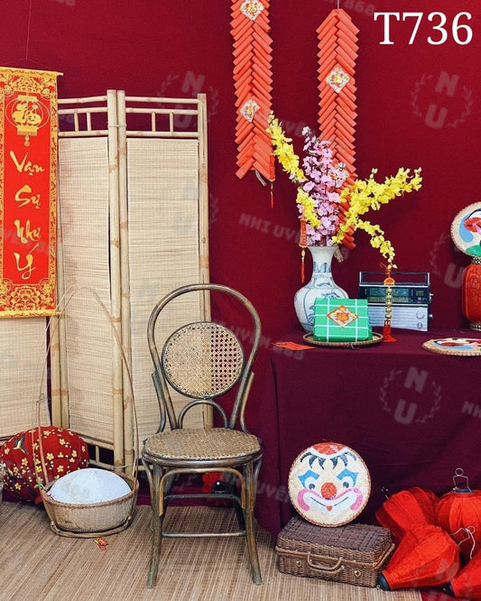 Super High Quality Back Drop. Code (T736) for Tet Vietnamese New Year