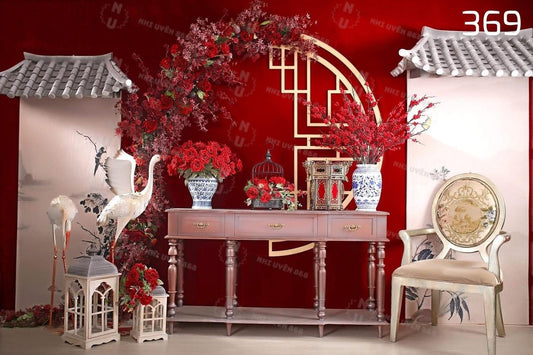 Super High Quality Back Drop. Code (369) for Tet Vietnamese New Year