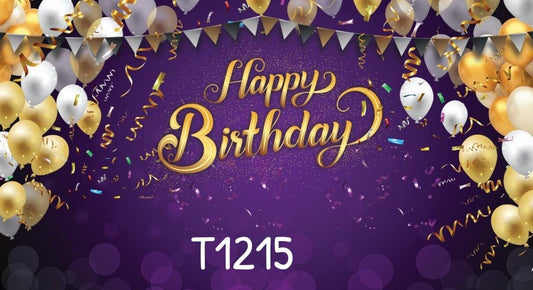 Pre-Order 2-3 weeks Super High Quality Back Drop. Code (T1215) for Birthday