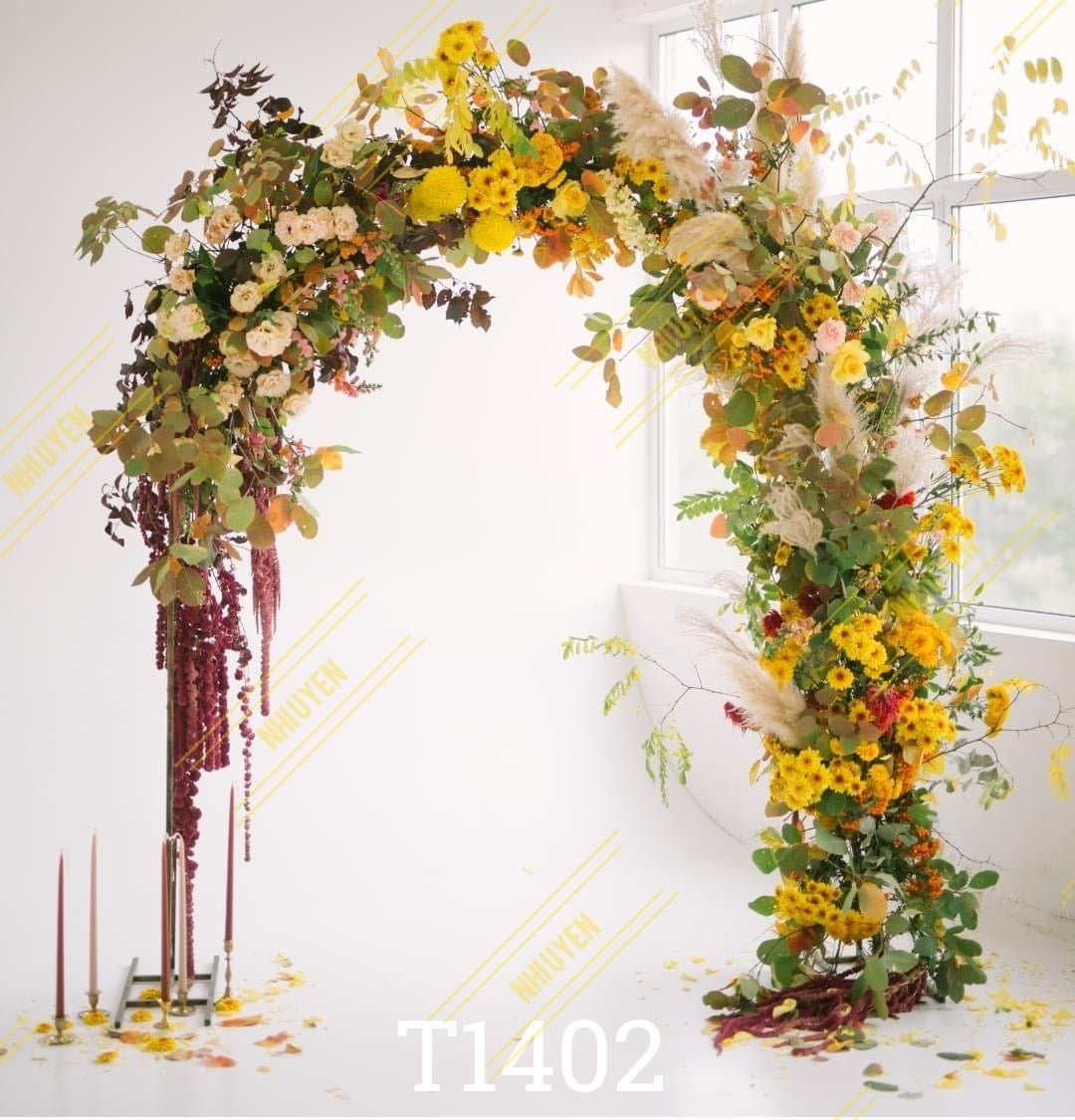 Pre-Order 2-3 weeks Super High Quality Back Drop. Code (T1402) for Wedding