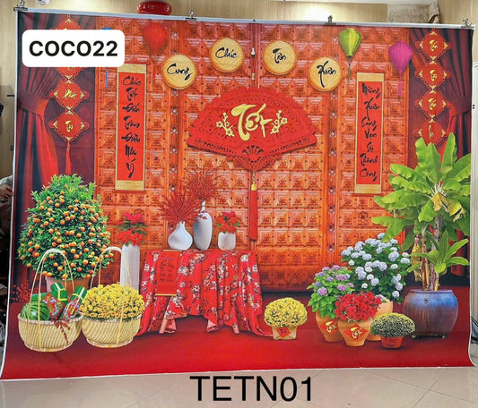 Super High Quality Back Drop. Code (TETN01) COCO22