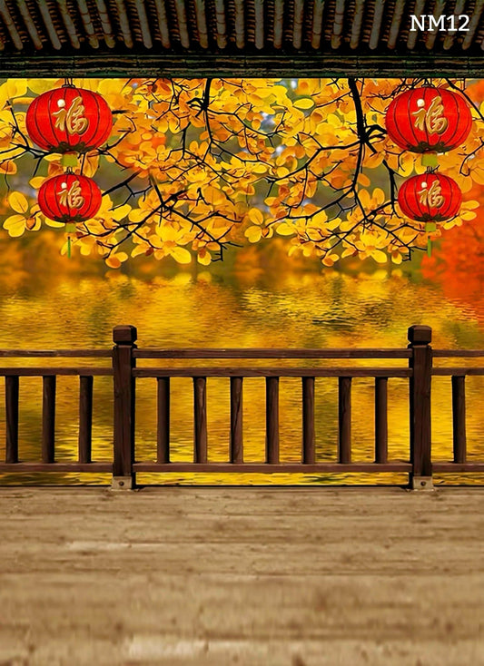 Super High Quality Back Drop. Code (NM12) for Tet Vietnamese New Year