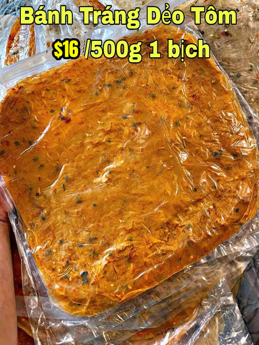 Bánh Tráng Dẻo Tôm