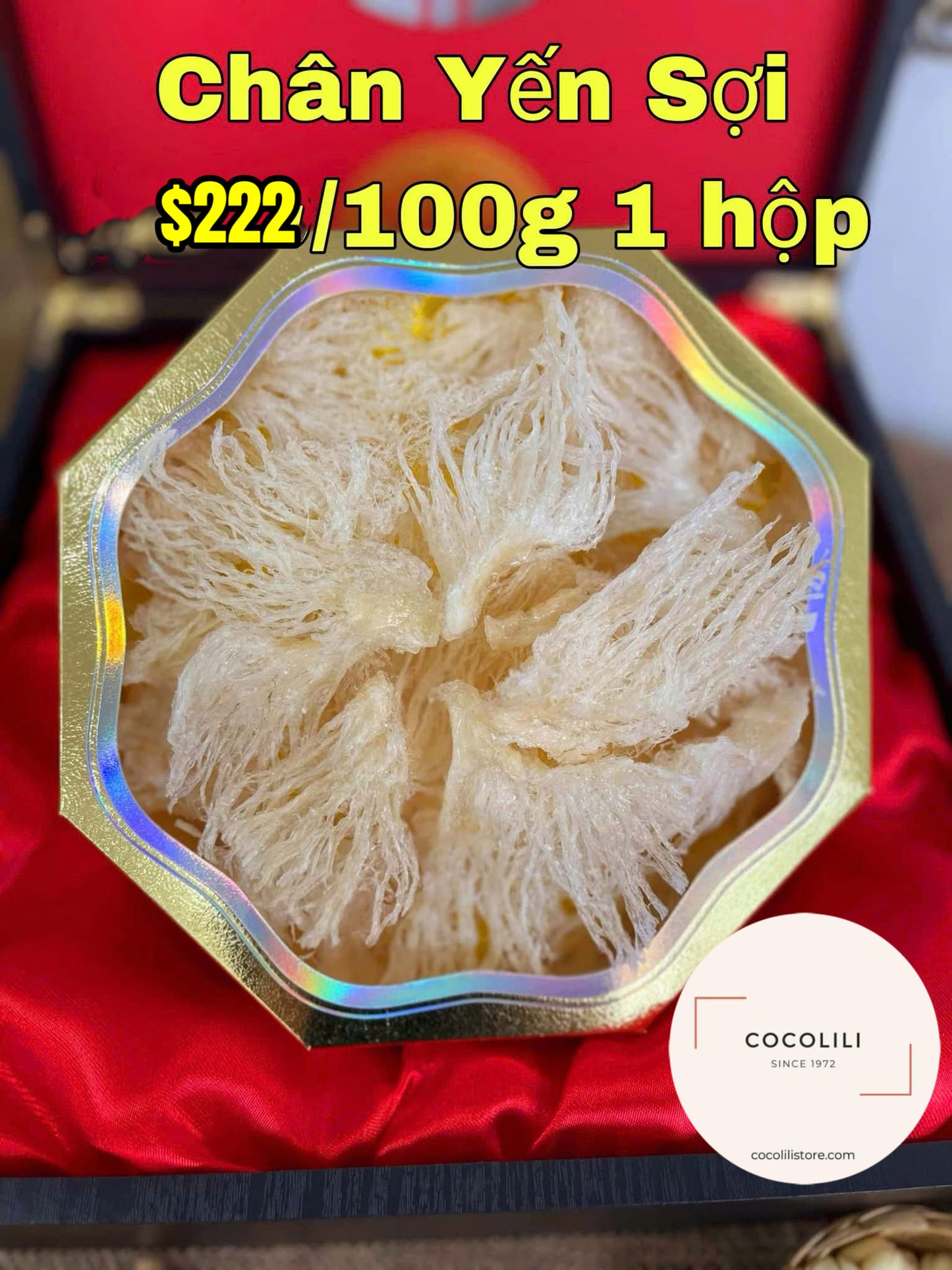 Chân yến sợi hộp 100gr