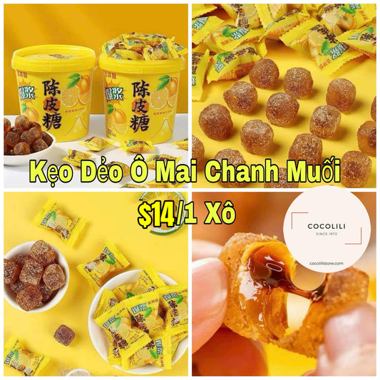 Kẹo dẻo ô mai chanh muối