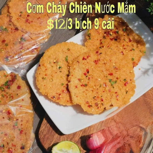 Cơm cháy chiên nước mắm