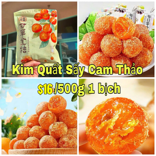 Kim quất sấy cam thảo