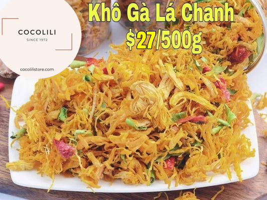 Khô gà lá chanh