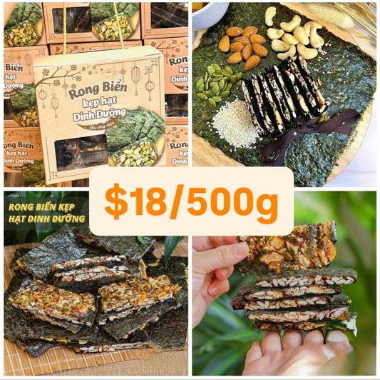 Rong biển kẹp hạt dinh dưỡng