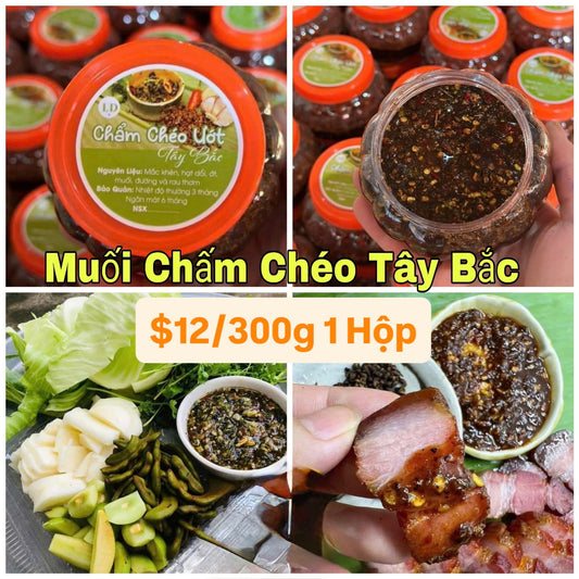 Muối chấm chéo tây bắc