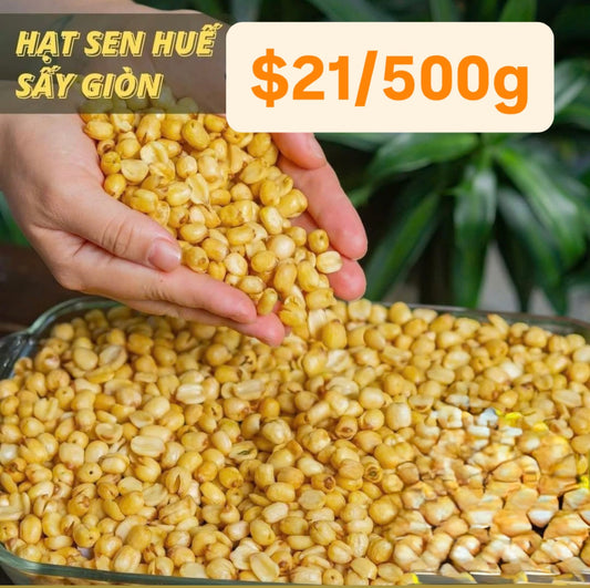 Hạt sen huế sấy giòn