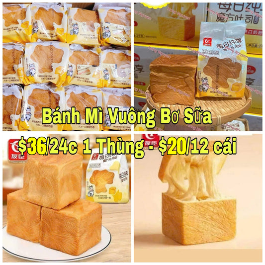 Bánh mì vuông bơ sữa