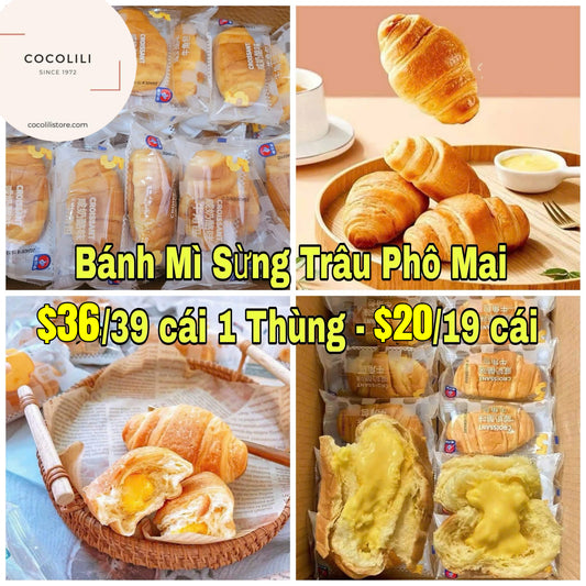 Bánh mì sừng trâu phô mai