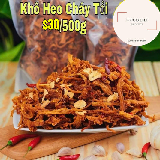 Khô heo cháy tỏi