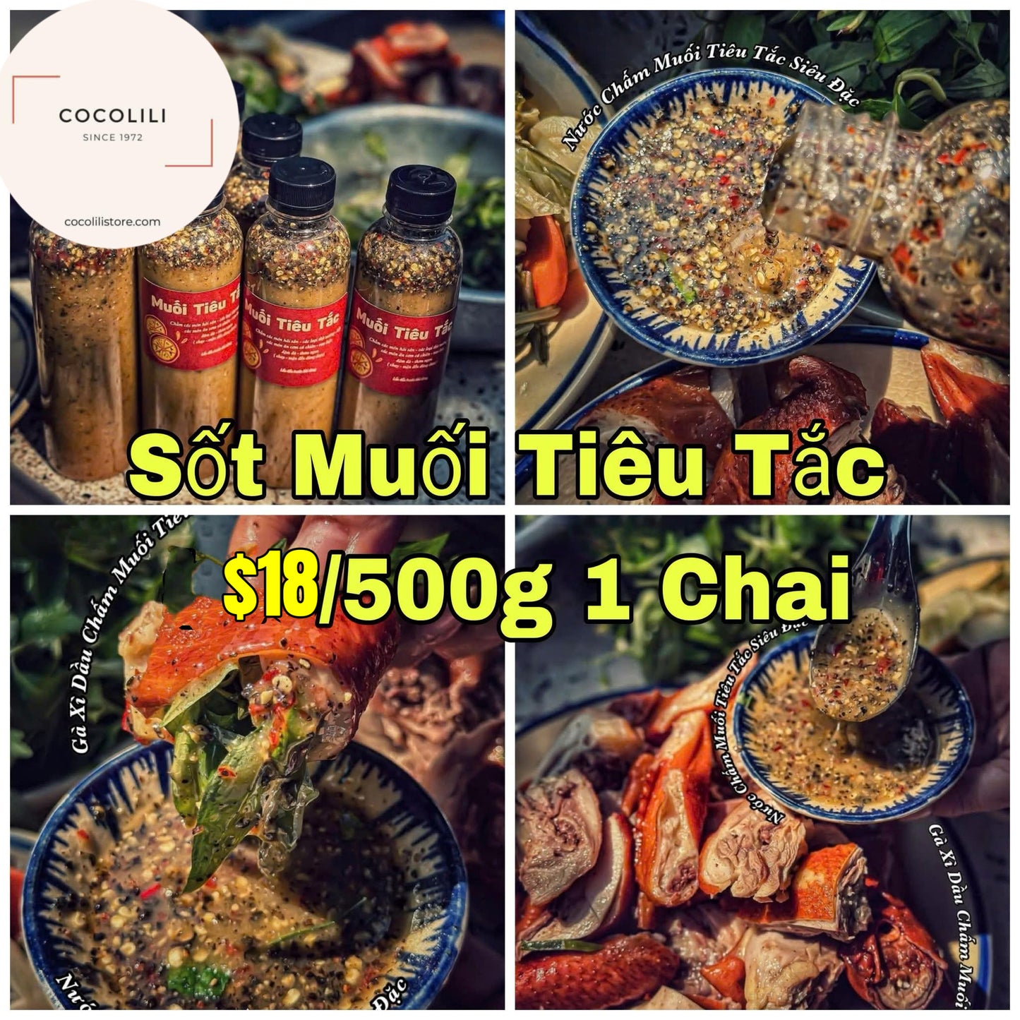 Sốt muối tiêu tắc