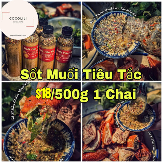Sốt muối tiêu tắc