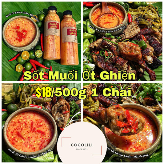 Sốt muối ớt nghiền