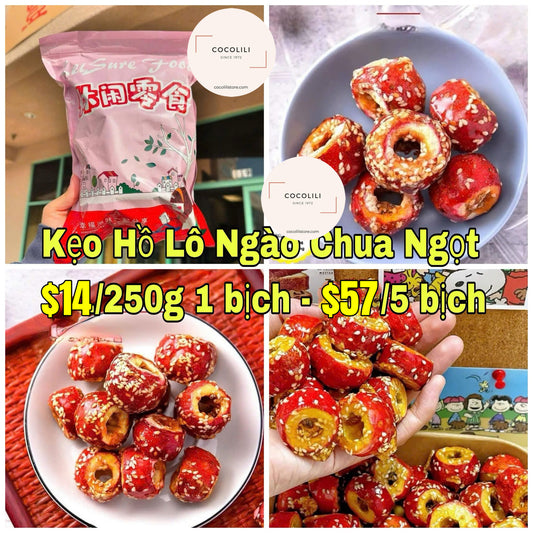 Kẹo hồ lô ngào chua ngọt