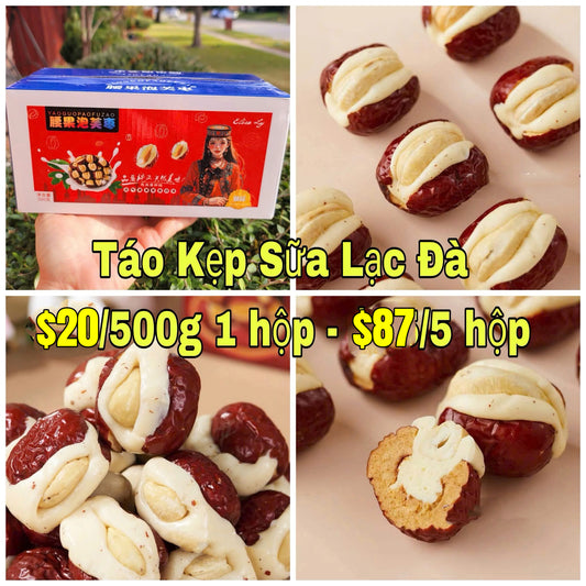 Táo kẹp sữa lạc đà