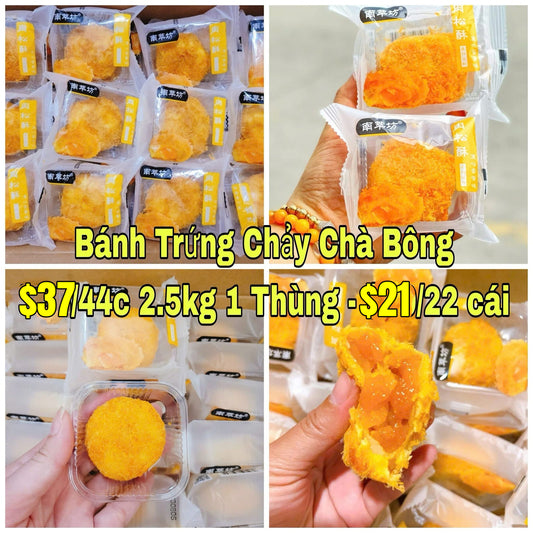 Bánh trứng chảy chà bông