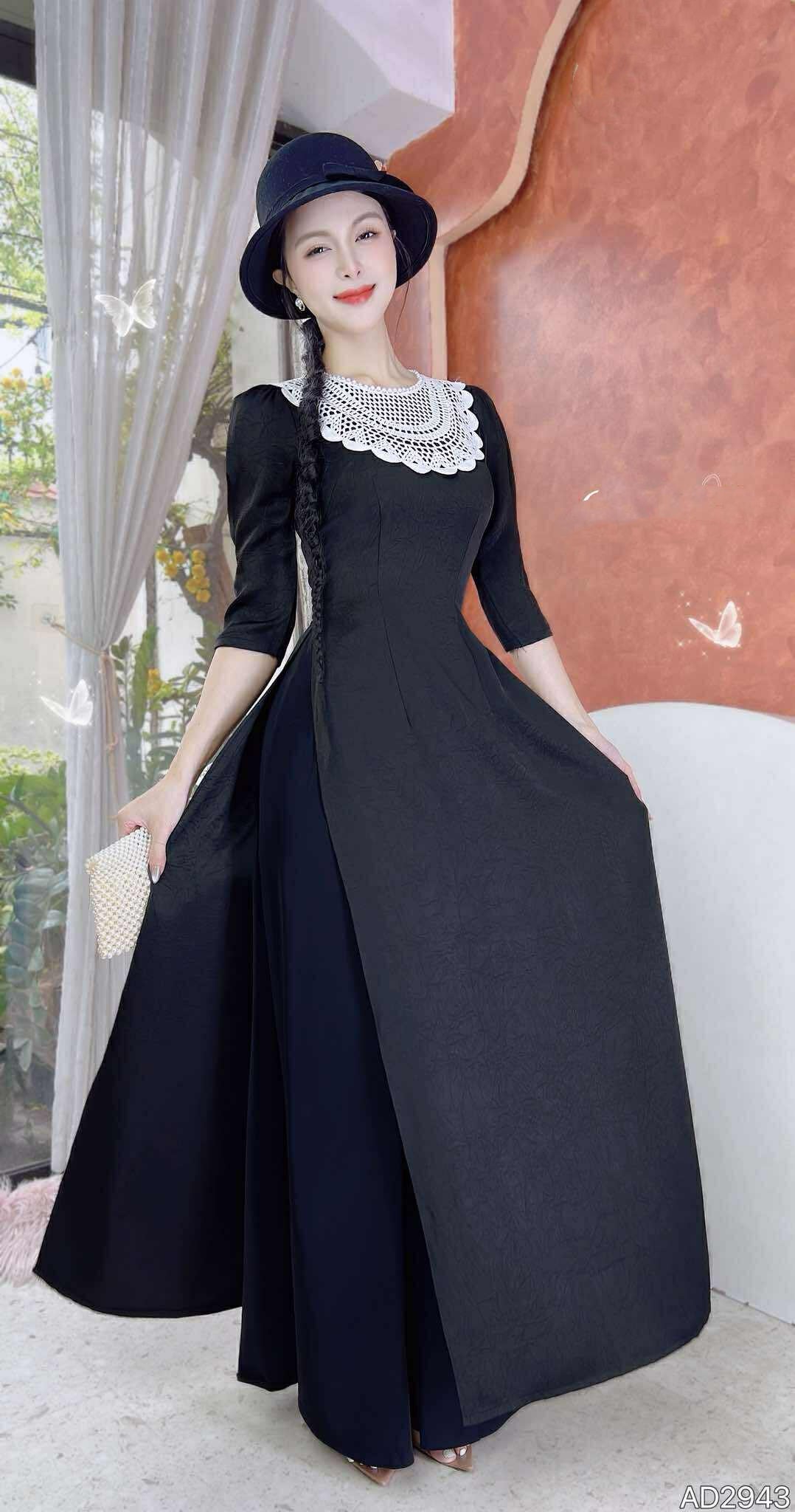 AD2943 Áo only - Áo Dài Măng Tây