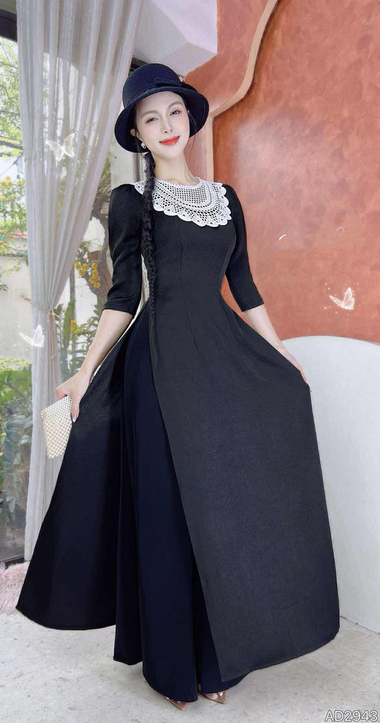 AD2943 Áo only - Áo Dài Măng Tây