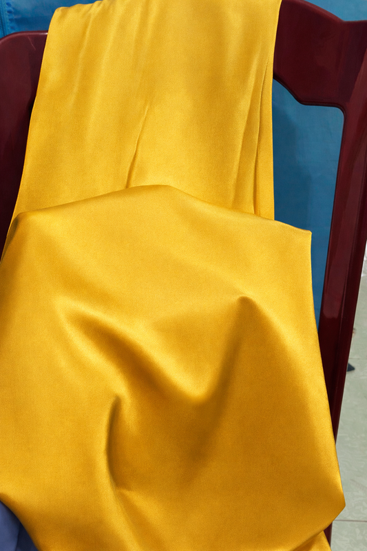 2267 Quần suông lụa tô châu màu gold