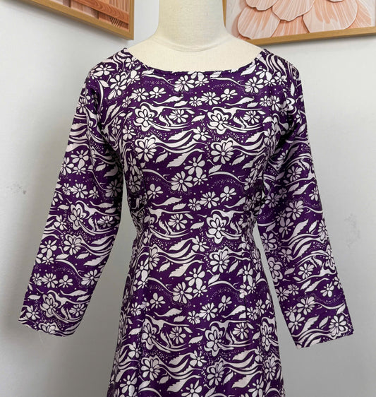 L56 6032 Áo only no pants - Áo dài dáng truyền thống chiết eo