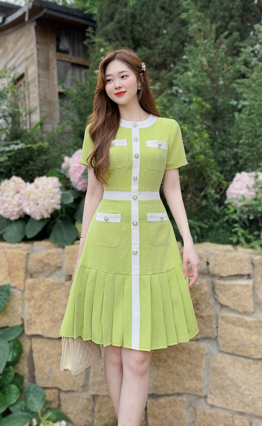 Pre-order (10-14days) Dress V266
