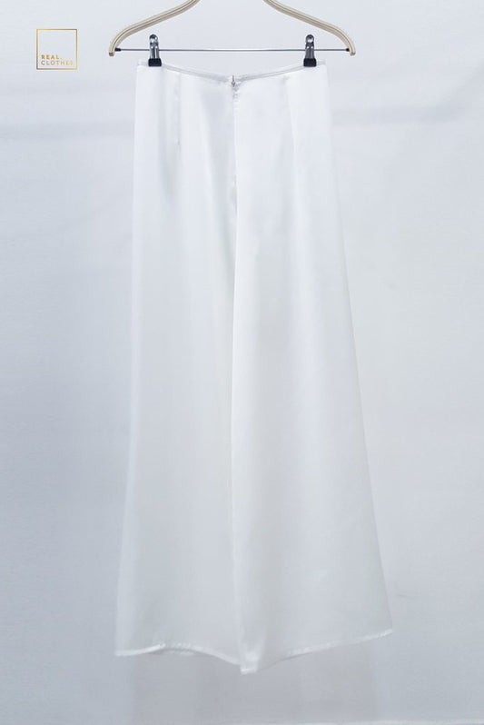 Q38 1295 - Quần trắng thường lụa mỹ