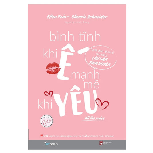 SACH75 - Pre-Order (3-5 tuần) All The Rule - Bình Tĩnh Khi Ế, Mạnh Mẽ Khi Yêu