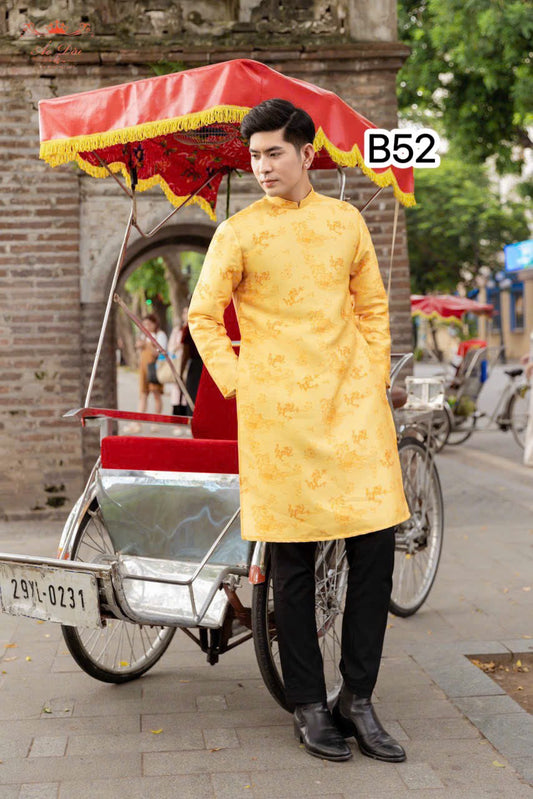 B52 - Áo dài Bố Tân xuân Vàng