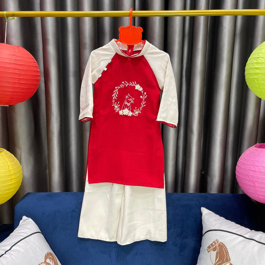 BT34 - Bộ Áo bé thêu