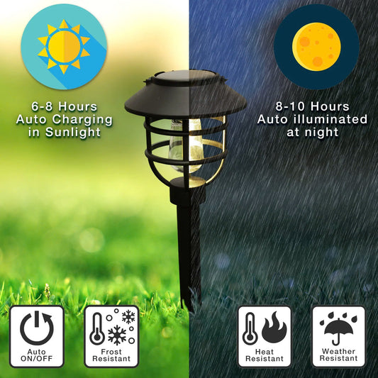 2-In-1 Solar Stake & Hanging Light $5/pcs. Set of 4pcs $19.99