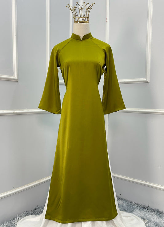 L1761 Áo only - Áo ngọc trai màu xanh cốm