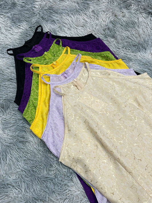 Y101 102 103 104 105 106 Áo only - Áo yếm hoa trà