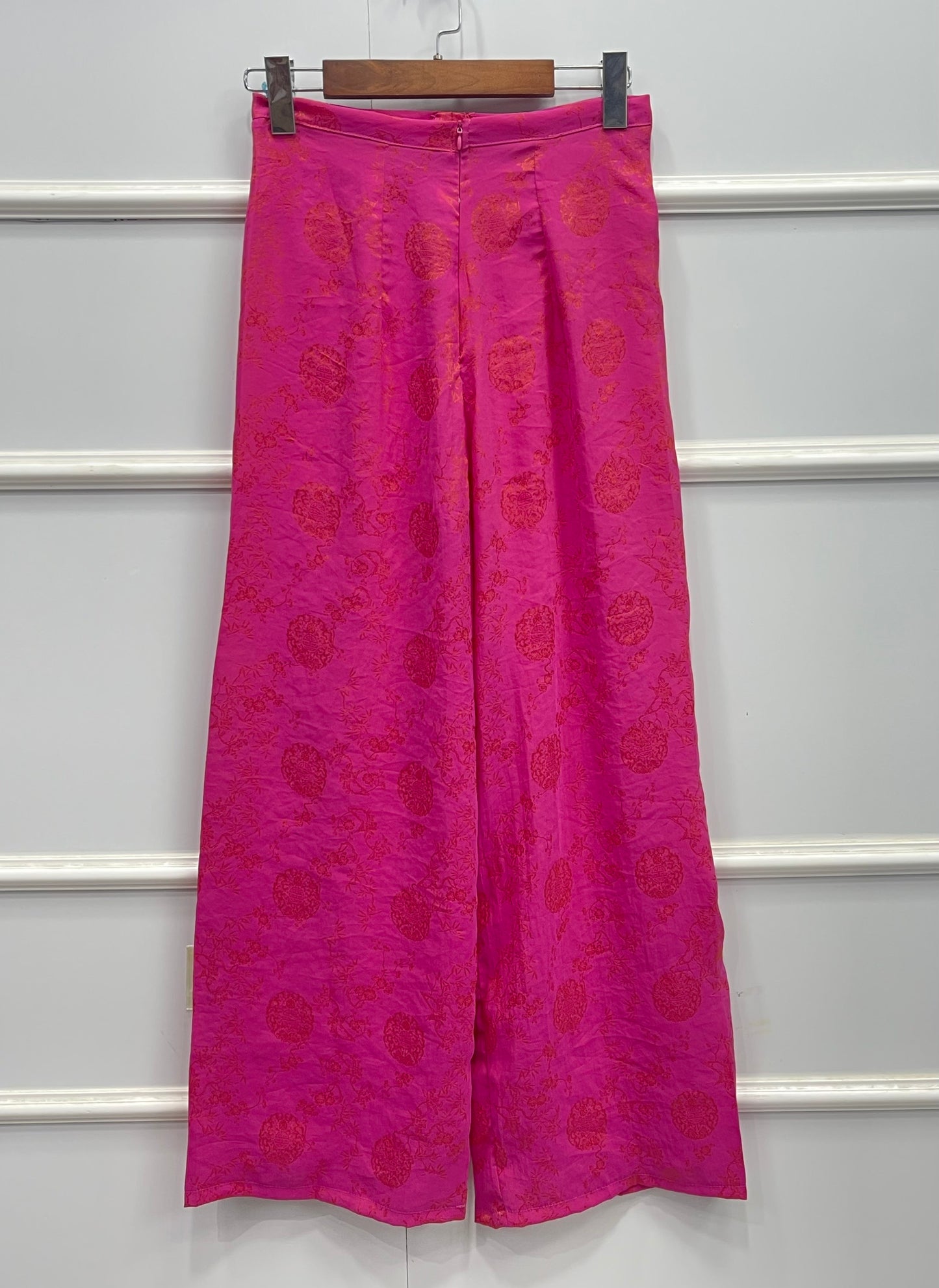 H205 H206 1343 Áo + quần - Bộ pháp phục lụa đính cúc bọc