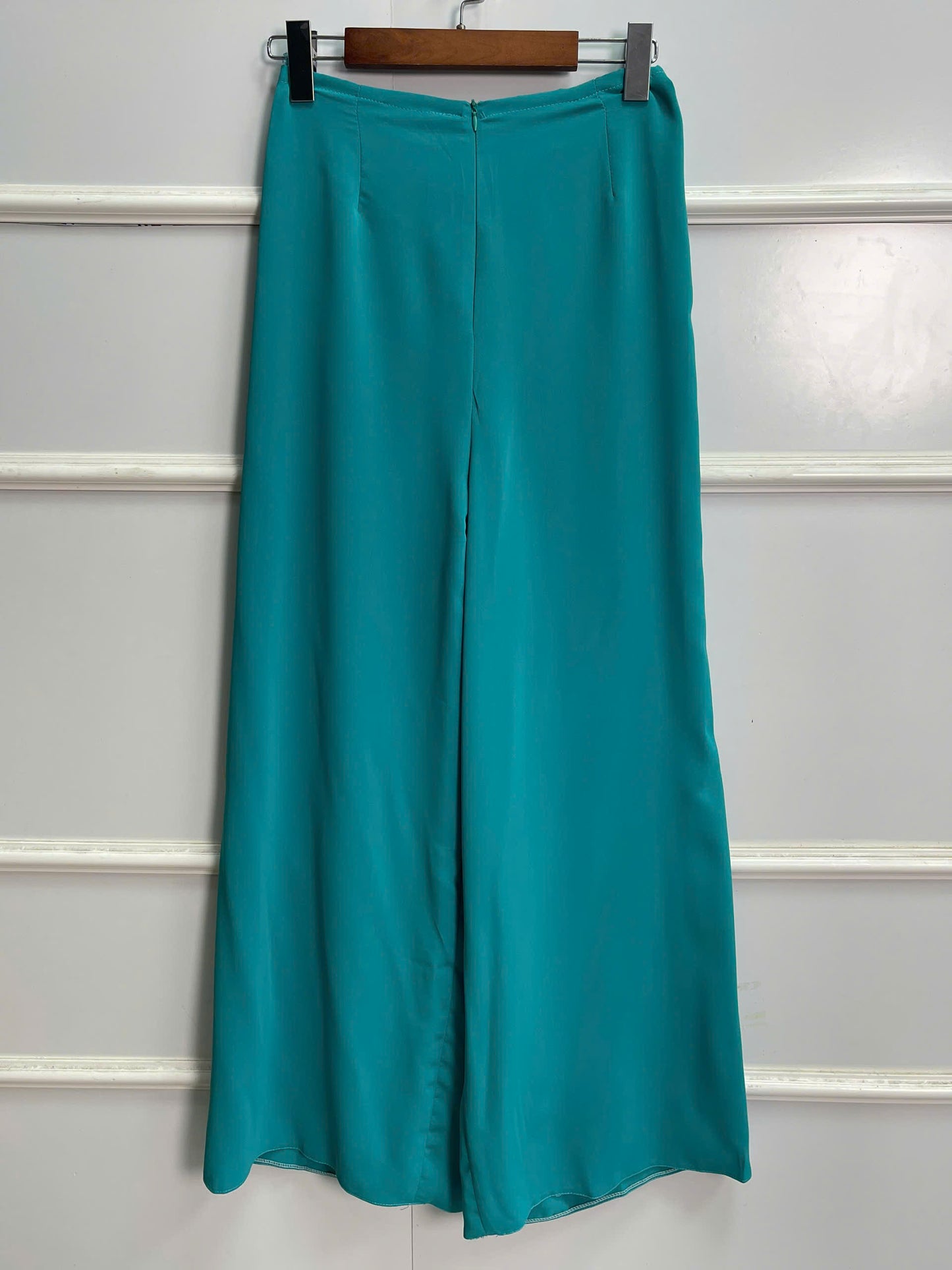 H214 H215 1351 Áo + quần - Áo dài lụa 4 tà đính ngọc + quần cùng màu