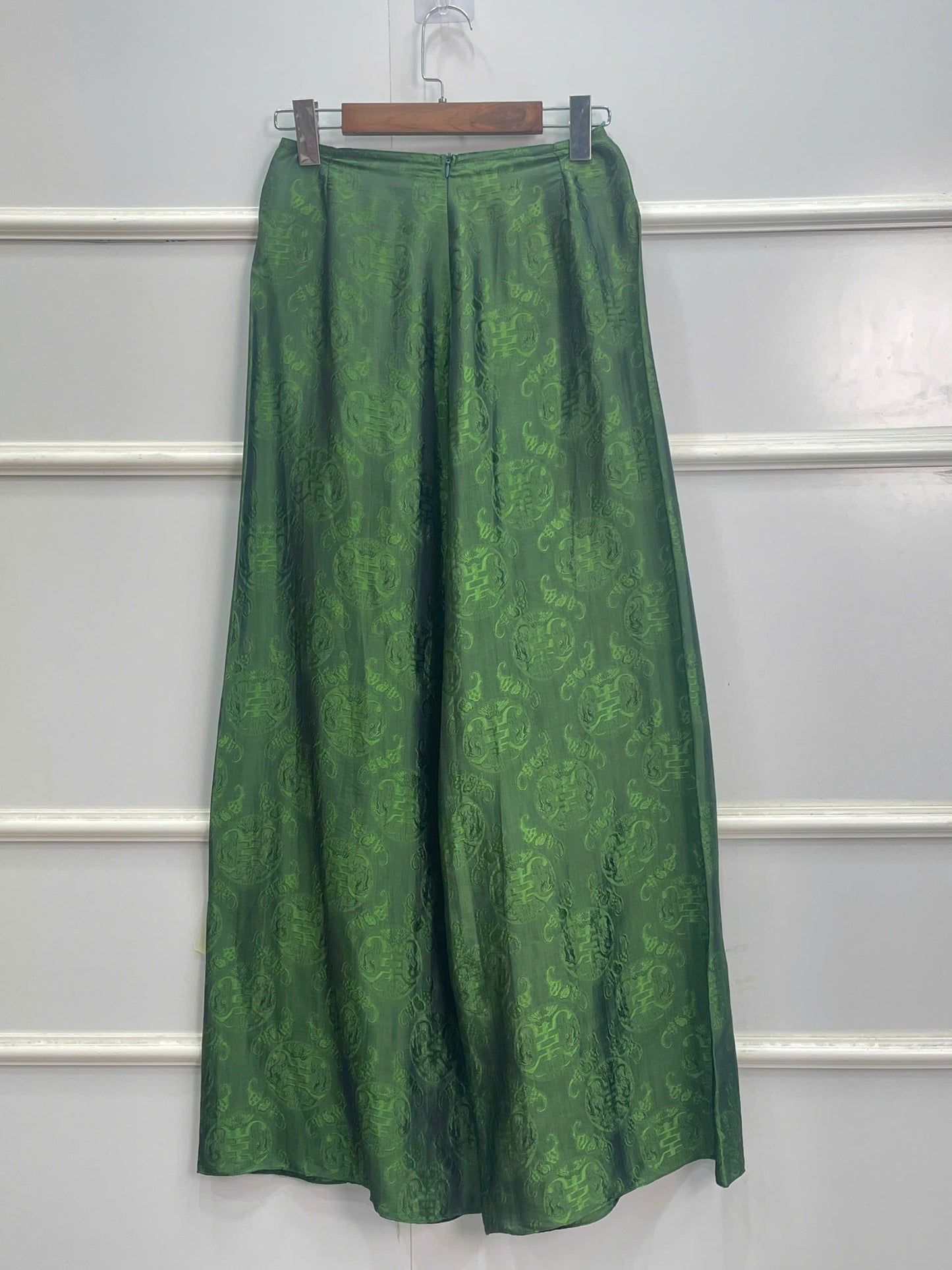 HD05 1344 Áo + quần - Áo dài lụa Hà đông 4 tà + quần cùng chất